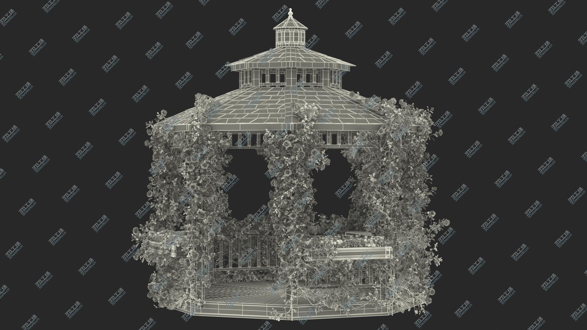 images/goods_img/2021040163/3D Gazebo Covered with Pink Rose model/3.jpg